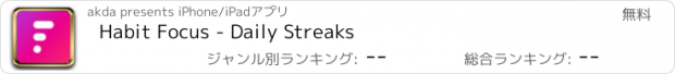 おすすめアプリ Habit Focus - Daily Streaks