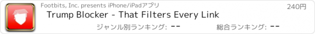 おすすめアプリ Trump Blocker - That Filters Every Link