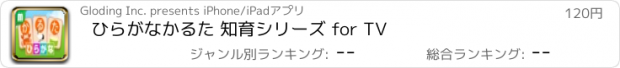 おすすめアプリ ひらがなかるた 知育シリーズ for TV