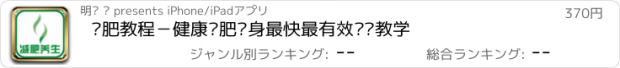 おすすめアプリ 减肥教程－健康减肥瘦身最快最有效视频教学