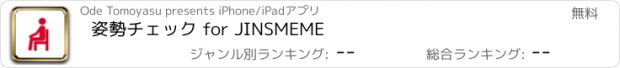 おすすめアプリ 姿勢チェック for JINSMEME