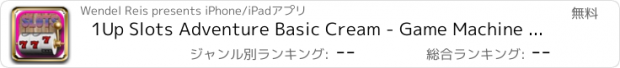 おすすめアプリ 1Up Slots Adventure Basic Cream - Game Machine Casino