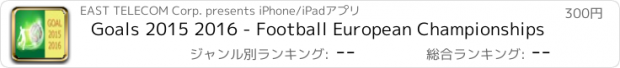 おすすめアプリ Goals 2015 2016 - Football European Championships