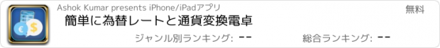 おすすめアプリ 簡単に為替レートと通貨変換電卓