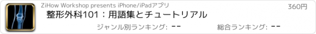 おすすめアプリ 整形外科101：用語集とチュートリアル