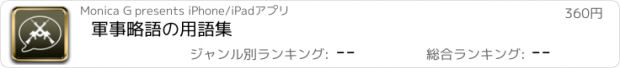 おすすめアプリ 軍事略語の用語集