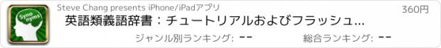 おすすめアプリ 英語類義語辞書：チュートリアルおよびフラッシュカード