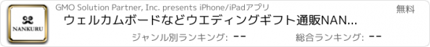 おすすめアプリ ウェルカムボードなどウエディングギフト通販　NANKURU