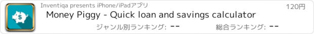 おすすめアプリ Money Piggy - Quick loan and savings calculator