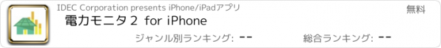 おすすめアプリ 電力モニタ２ for iPhone