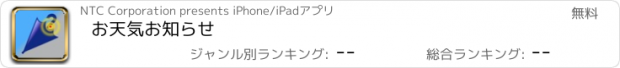 おすすめアプリ お天気お知らせ