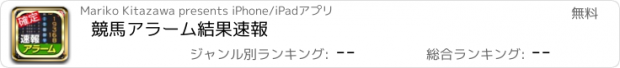 おすすめアプリ 競馬アラーム結果速報