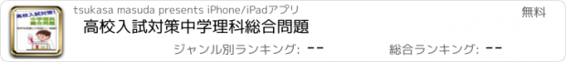 おすすめアプリ 高校入試対策　中学理科総合問題