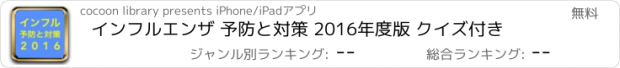 おすすめアプリ インフルエンザ 予防と対策 2016年度版 クイズ付き