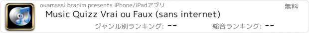 おすすめアプリ Music Quizz Vrai ou Faux (sans internet)