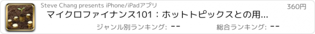 おすすめアプリ マイクロファイナンス101：ホットトピックスとの用語集