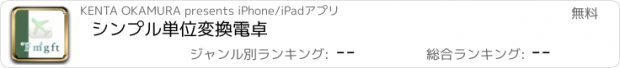 おすすめアプリ シンプル単位変換電卓