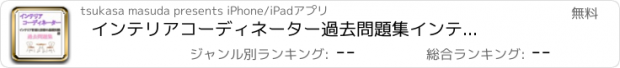 おすすめアプリ インテリアコーディネーター　過去問題集　インテリア計画と技術の基礎知識編