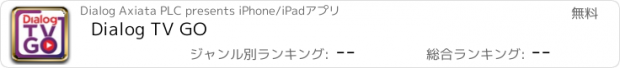 おすすめアプリ Dialog TV GO