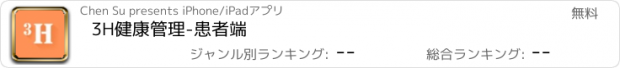 おすすめアプリ 3H健康管理-患者端