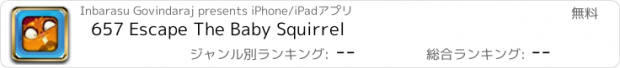 おすすめアプリ 657 Escape The Baby Squirrel