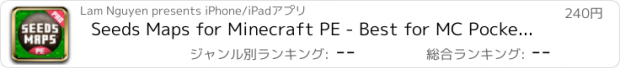 おすすめアプリ Seeds Maps for Minecraft PE - Best for MC Pocket Edition