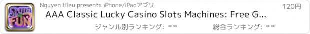 おすすめアプリ AAA Classic Lucky Casino Slots Machines: Free Game HD