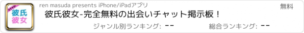 おすすめアプリ 彼氏彼女-完全無料の出会いチャット掲示板！