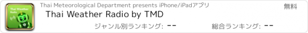 おすすめアプリ Thai Weather Radio by TMD