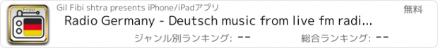 おすすめアプリ Radio Germany - Deutsch music from live fm radios stations ( Deutsch Musik & Deutschland Radios )