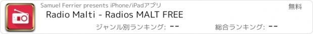 おすすめアプリ Radio Malti - Radios MALT FREE