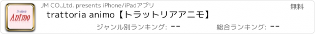 おすすめアプリ trattoria animo【トラットリア　アニモ】