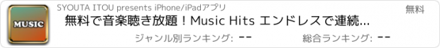 おすすめアプリ 無料で音楽聴き放題！Music Hits エンドレスで連続再生 for YouTube