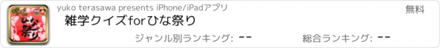 おすすめアプリ 雑学クイズforひな祭り