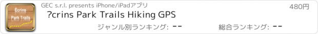 おすすめアプリ Écrins Park Trails Hiking GPS