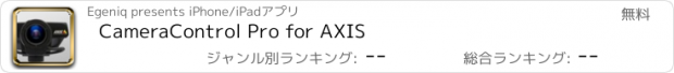 おすすめアプリ CameraControl Pro for AXIS