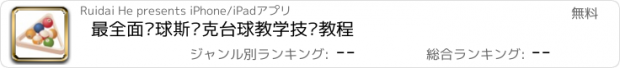 おすすめアプリ 最全面桌球斯诺克台球教学技术教程