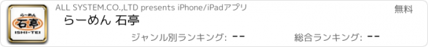 おすすめアプリ らーめん 石亭