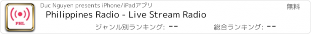 おすすめアプリ Philippines Radio - Live Stream Radio