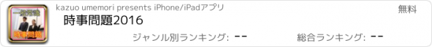 おすすめアプリ 時事問題2016