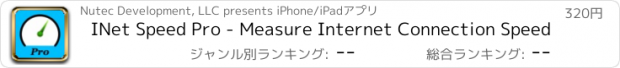 おすすめアプリ INet Speed Pro - Measure Internet Connection Speed