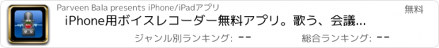 おすすめアプリ iPhone用ボイスレコーダー無料アプリ。歌う、会議やノート用のアプリをベスト