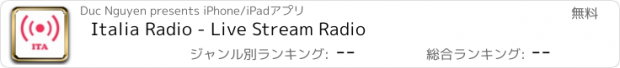 おすすめアプリ Italia Radio - Live Stream Radio