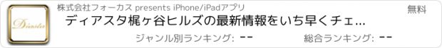 おすすめアプリ ディアスタ梶ヶ谷ヒルズの最新情報をいち早くチェック！