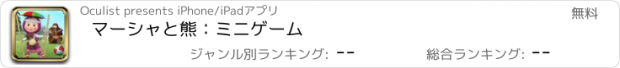 おすすめアプリ マーシャと熊：ミニゲーム