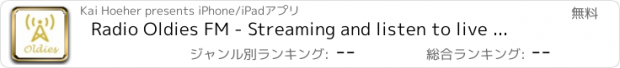 おすすめアプリ Radio Oldies FM - Streaming and listen to live online oldie charts music from european station and channel