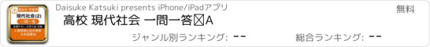 おすすめアプリ 高校 現代社会 一問一答②