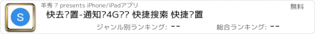 おすすめアプリ 快去设置-通知栏4G开关 快捷搜索 快捷设置