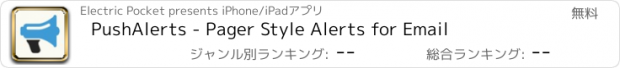 おすすめアプリ PushAlerts - Pager Style Alerts for Email