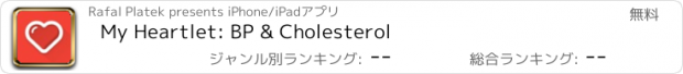 おすすめアプリ My Heartlet: BP & Cholesterol